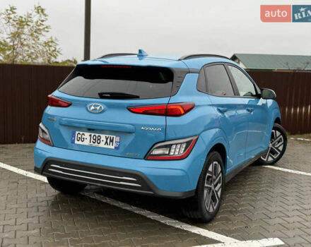 Синій Хендай Kona, об'ємом двигуна 0 л та пробігом 54 тис. км за 17650 $, фото 15 на Automoto.ua