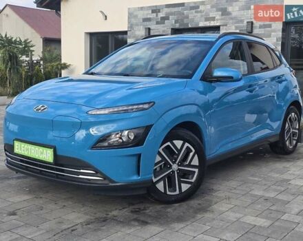 Синий Хендай Kona, объемом двигателя 0 л и пробегом 31 тыс. км за 17200 $, фото 2 на Automoto.ua