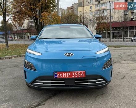 Синий Хендай Kona, объемом двигателя 0 л и пробегом 21 тыс. км за 17900 $, фото 7 на Automoto.ua
