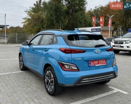 Хендай Kona 2022 в Днепре (Днепропетровске) на Automoto.ua Синий Хендай Kona, объемом двигателя 0 л и пробегом 21 тыс. км за 17800 $, фото 4 на Automoto.ua