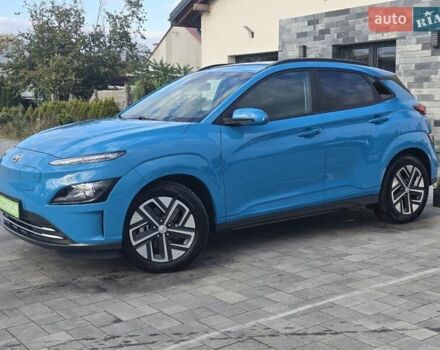Синий Хендай Kona, объемом двигателя 0 л и пробегом 31 тыс. км за 17200 $, фото 4 на Automoto.ua