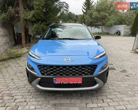 Синий Хендай Kona, объемом двигателя 2 л и пробегом 29 тыс. км за 18999 $, фото 14 на Automoto.ua