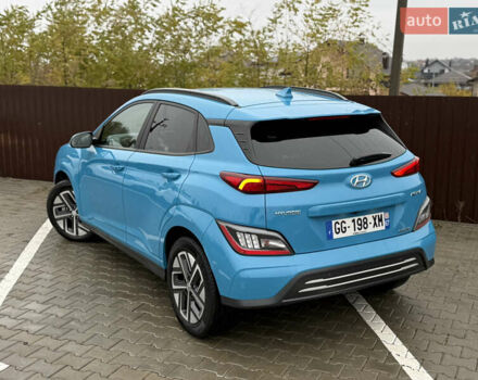 Синій Хендай Kona, об'ємом двигуна 0 л та пробігом 54 тис. км за 17650 $, фото 11 на Automoto.ua