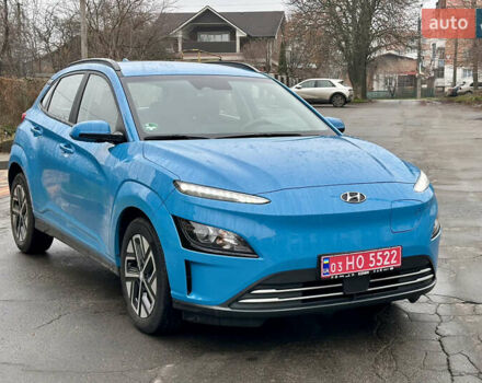 Синій Хендай Kona, об'ємом двигуна 0 л та пробігом 19 тис. км за 19900 $, фото 4 на Automoto.ua