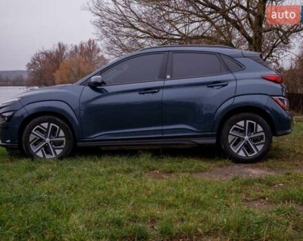 Синій Хендай Kona, об'ємом двигуна 0 л та пробігом 48 тис. км за 17400 $, фото 2 на Automoto.ua