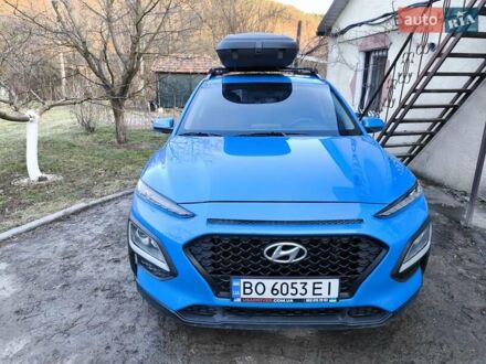 Хендай Kona 2017 в Чортков на Automoto.ua Синий Хендай Kona, объемом двигателя 1.6 л и пробегом 81 тыс. км за 17000 $, фото 1 на Automoto.ua
