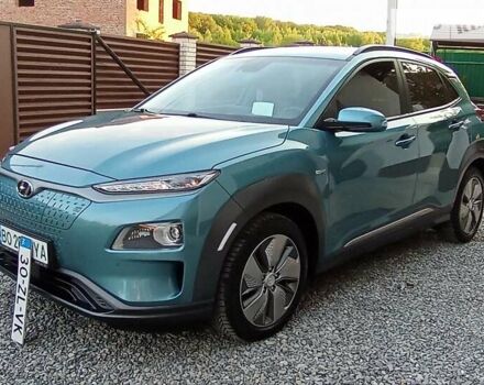 Синій Хендай Kona, об'ємом двигуна 0 л та пробігом 56 тис. км за 17750 $, фото 1 на Automoto.ua