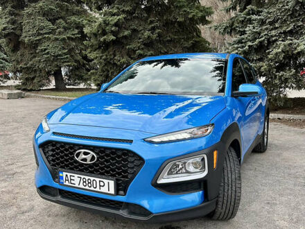 Хендай Kona 2018 в Днепре (Днепропетровске) на Automoto.ua Синий Хендай Kona, объемом двигателя 2 л и пробегом 70 тыс. км за 16500 $, фото 1 на Automoto.ua