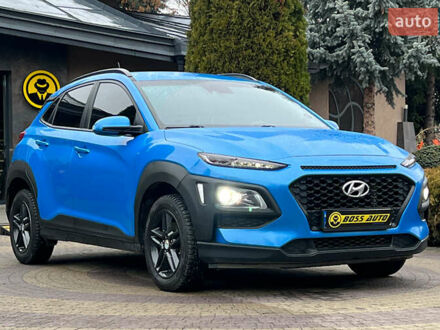 Синій Хендай Kona, об'ємом двигуна 1 л та пробігом 50 тис. км за 13900 $, фото 1 на Automoto.ua