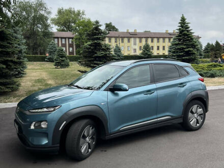 Синій Хендай Kona, об'ємом двигуна 0 л та пробігом 48 тис. км за 16699 $, фото 1 на Automoto.ua