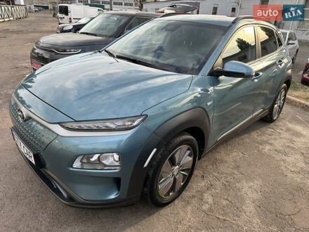 Синий Хендай Kona, объемом двигателя 0 л и пробегом 79 тыс. км за 17500 $, фото 1 на Automoto.ua