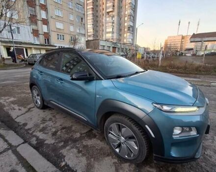 Синий Хендай Kona, объемом двигателя 0 л и пробегом 88 тыс. км за 15600 $, фото 1 на Automoto.ua
