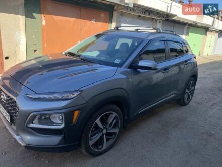 Синій Хендай Kona, об'ємом двигуна 1.59 л та пробігом 36 тис. км за 17500 $, фото 1 на Automoto.ua
