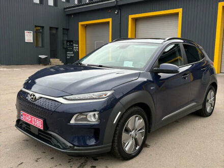 Синий Хендай Kona, объемом двигателя 0 л и пробегом 123 тыс. км за 15599 $, фото 1 на Automoto.ua