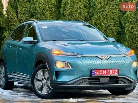 Синій Хендай Kona, об'ємом двигуна 0 л та пробігом 105 тис. км за 17200 $, фото 1 на Automoto.ua