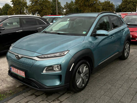 Синий Хендай Kona, объемом двигателя 0 л и пробегом 147 тыс. км за 17950 $, фото 1 на Automoto.ua