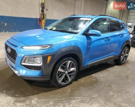 Синий Хендай Kona, объемом двигателя 0 л и пробегом 83 тыс. км за 2600 $, фото 1 на Automoto.ua