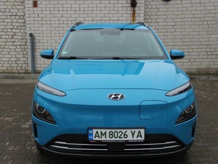 Синій Хендай Kona, об'ємом двигуна 0 л та пробігом 64 тис. км за 16850 $, фото 1 на Automoto.ua