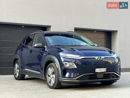 Синий Хендай Kona, объемом двигателя 0 л и пробегом 120 тыс. км за 17990 $, фото 1 на Automoto.ua