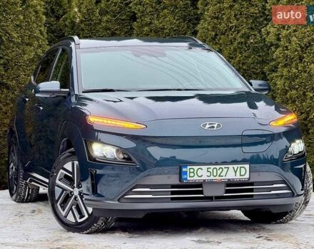 Синий Хендай Kona, объемом двигателя 0 л и пробегом 51 тыс. км за 17400 $, фото 1 на Automoto.ua
