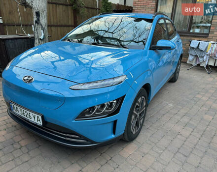 Синій Хендай Kona, об'ємом двигуна 0 л та пробігом 53 тис. км за 21300 $, фото 1 на Automoto.ua