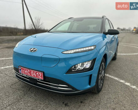 Синий Хендай Kona, объемом двигателя 0 л и пробегом 51 тыс. км за 17400 $, фото 1 на Automoto.ua