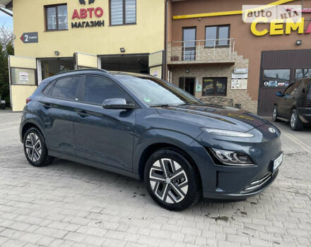 Синий Хендай Kona, объемом двигателя 0 л и пробегом 25 тыс. км за 20900 $, фото 1 на Automoto.ua