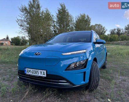 Синій Хендай Kona, об'ємом двигуна 0 л та пробігом 61 тис. км за 16500 $, фото 1 на Automoto.ua