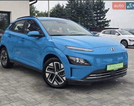 Синий Хендай Kona, объемом двигателя 0 л и пробегом 21 тыс. км за 17800 $, фото 1 на Automoto.ua