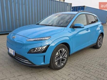 Синий Хендай Kona, объемом двигателя 0 л и пробегом 56 тыс. км за 19400 $, фото 1 на Automoto.ua