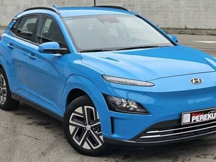 Синій Хендай Kona, об'ємом двигуна 0 л та пробігом 49 тис. км за 17750 $, фото 1 на Automoto.ua