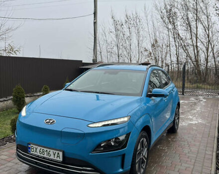 Синій Хендай Kona, об'ємом двигуна 0 л та пробігом 81 тис. км за 16950 $, фото 1 на Automoto.ua