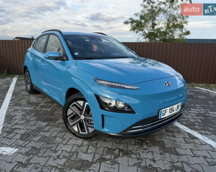 Синій Хендай Kona, об'ємом двигуна 0 л та пробігом 53 тис. км за 16450 $, фото 1 на Automoto.ua