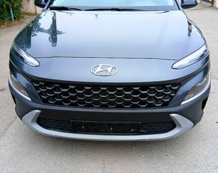 Синий Хендай Kona, объемом двигателя 2 л и пробегом 45 тыс. км за 21500 $, фото 1 на Automoto.ua