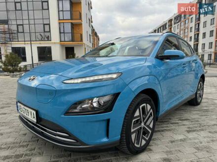 Хендай Kona 2023 в Виннице на Automoto.ua Синий Хендай Kona, объемом двигателя 0 л и пробегом 9 тыс. км за 17999 $, фото 1 на Automoto.ua