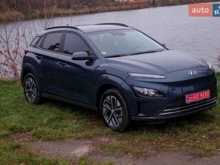 Синій Хендай Kona, об'ємом двигуна 0 л та пробігом 48 тис. км за 17400 $, фото 1 на Automoto.ua
