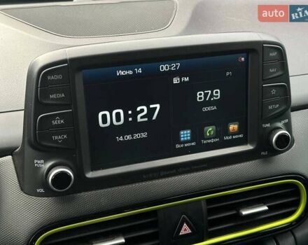 Зеленый Хендай Kona, объемом двигателя 1.59 л и пробегом 76 тыс. км за 15800 $, фото 16 на Automoto.ua