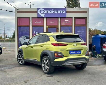 Зеленый Хендай Kona, объемом двигателя 1.59 л и пробегом 76 тыс. км за 15800 $, фото 6 на Automoto.ua