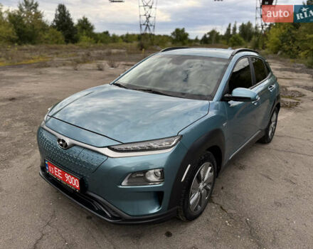 Зеленый Хендай Kona, объемом двигателя 0 л и пробегом 96 тыс. км за 16900 $, фото 1 на Automoto.ua