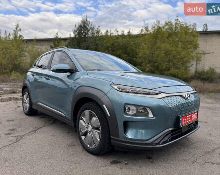 Зеленый Хендай Kona, объемом двигателя 0 л и пробегом 96 тыс. км за 16900 $, фото 2 на Automoto.ua
