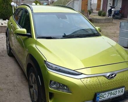 Зеленый Хендай Kona, объемом двигателя 0 л и пробегом 86 тыс. км за 19000 $, фото 1 на Automoto.ua