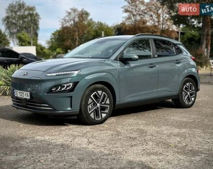 Зеленый Хендай Kona, объемом двигателя 0 л и пробегом 52 тыс. км за 17700 $, фото 3 на Automoto.ua