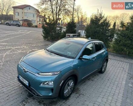 Зеленый Хендай Kona, объемом двигателя 0 л и пробегом 49 тыс. км за 16500 $, фото 2 на Automoto.ua
