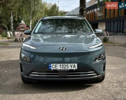 Зеленый Хендай Kona, объемом двигателя 0 л и пробегом 52 тыс. км за 17700 $, фото 1 на Automoto.ua