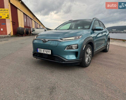 Зеленый Хендай Kona, объемом двигателя 0 л и пробегом 95 тыс. км за 17900 $, фото 1 на Automoto.ua
