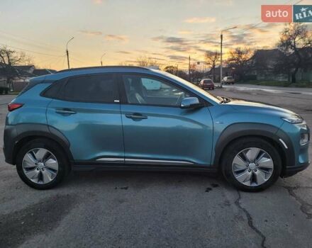 Зеленый Хендай Kona, объемом двигателя 0 л и пробегом 52 тыс. км за 18700 $, фото 1 на Automoto.ua