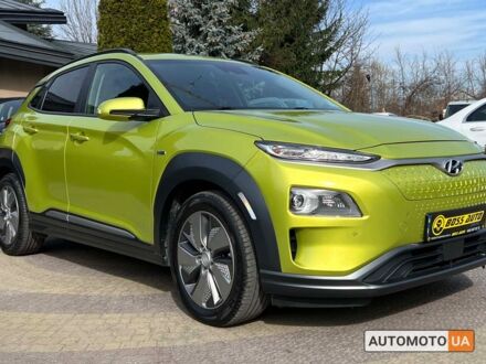 Хендай Kona 2019 в Львове на Automoto.ua Зеленый Хендай Kona, объемом двигателя 64 л и пробегом 36 тыс. км за 23800 $, фото 1 на Automoto.ua
