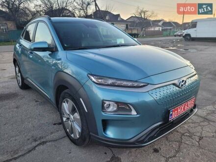 Зеленый Хендай Kona, объемом двигателя 0 л и пробегом 52 тыс. км за 18700 $, фото 1 на Automoto.ua