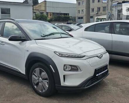 Белый Хендай Kona Electric, объемом двигателя 0 л и пробегом 50 тыс. км за 21500 $, фото 1 на Automoto.ua