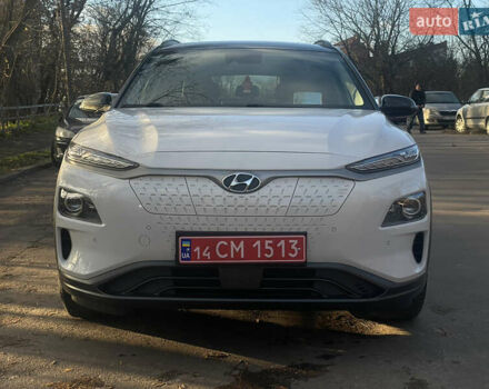 Білий Хендай Kona Electric, об'ємом двигуна 0 л та пробігом 125 тис. км за 17800 $, фото 1 на Automoto.ua